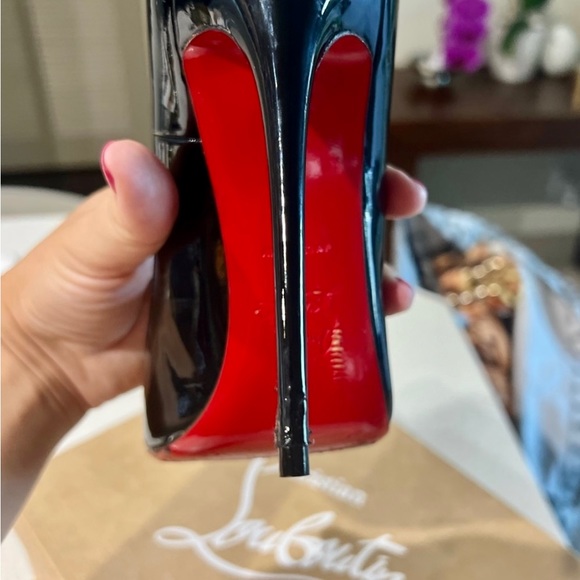 CHRISTIAN LOUBOUTIN SO KATE 120 PATENT 💯 AUTHENTIC - Picture 3 of 6